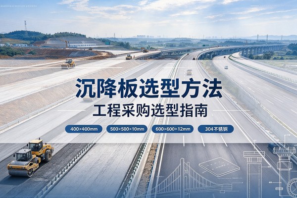 信丰沉降板选择方法