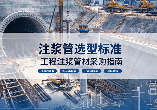 信丰注浆管选型标准